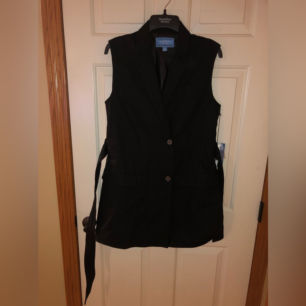 Women’s Simply Vera Vera Wang Vest, Size Medium NWT Size Medium - Picture 9 of 16